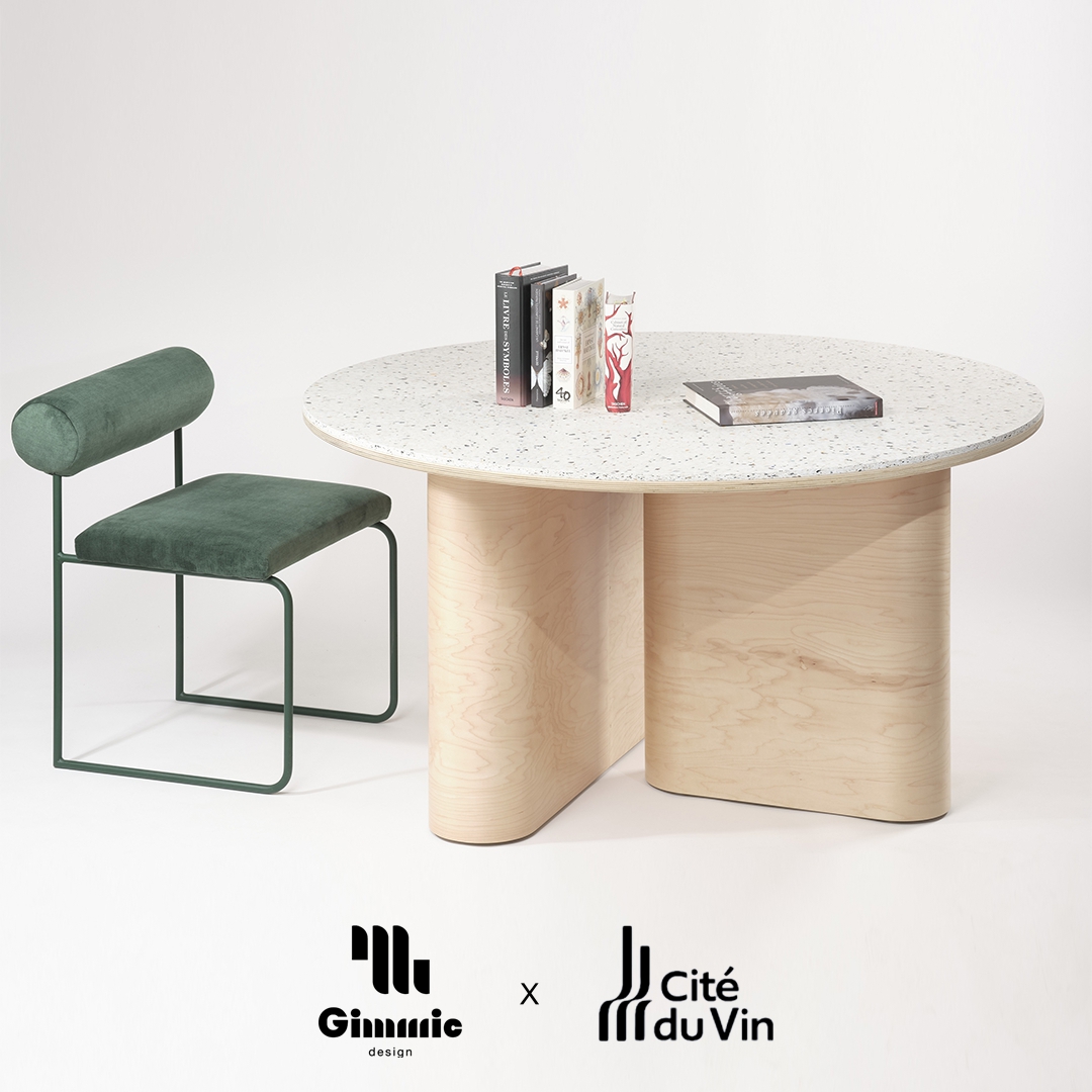 Cite du Vin table de reunion Gimmic 2